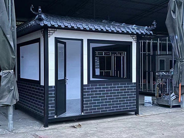 金屬雕花板崗亭